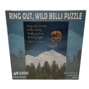New Ring Out Wild‎ Bells Puzzle By Bas Bleu One Thousand Pieces Factory Sealed